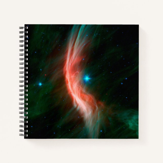 Stellar Winds Flow Out From Zeta Ophiuchi. Notebook (Front)
