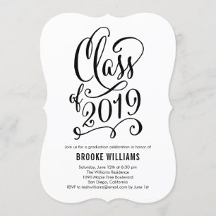 Stellar Year EDITABLE COLOR Graduation Invitation
