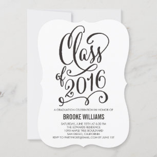Stellar Year EDITABLE COLOR Graduation Invitation