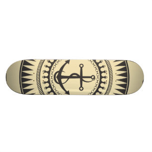 StellaRoot Anchor Down Cream Skateboard