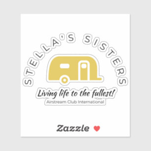 Stella's Sisters Custom-Cut Vinyl Sticker
