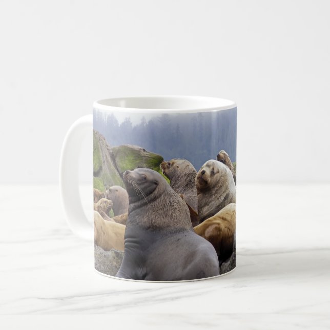 Steller Sea Lions - Mugs (Front Left)