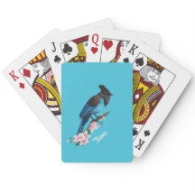 Steller's Jay Bicycle Playing Cards