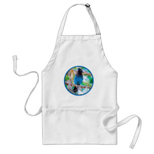 Steller's Jay - Original Photograph Standard Apron