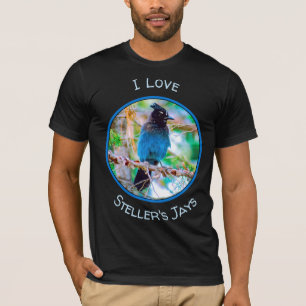 Steller's Jay - Original Photograph T-Shirt
