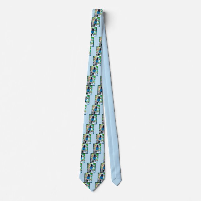 Steller's Jay - Original Photograph Tie (Front)