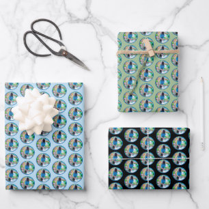 Steller's Jay - Original Photograph Wrapping Paper Sheet
