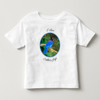 Steller's Jay Painting - Original Bird Art Toddler T-Shirt