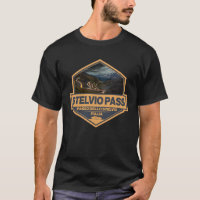 Stelvio Pass Passo Dello Stelvio Travel Art Badge