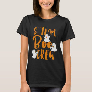STEM Boo Crew Halloween Costume Match STEM Teacher T-Shirt