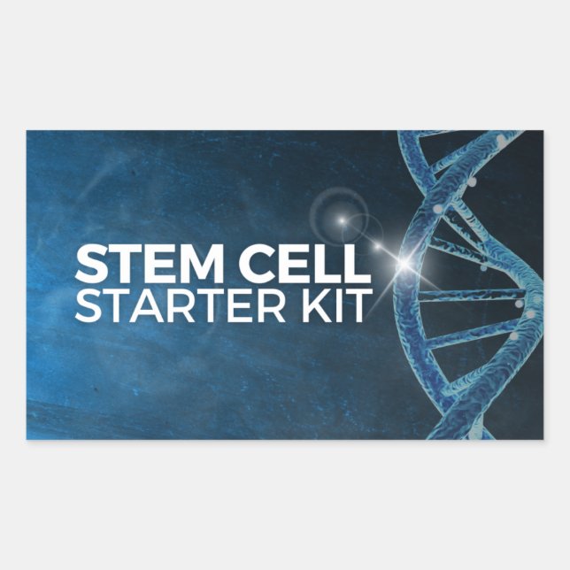 Stem Cell Starter Kit Stickers - Option 2 (Front)