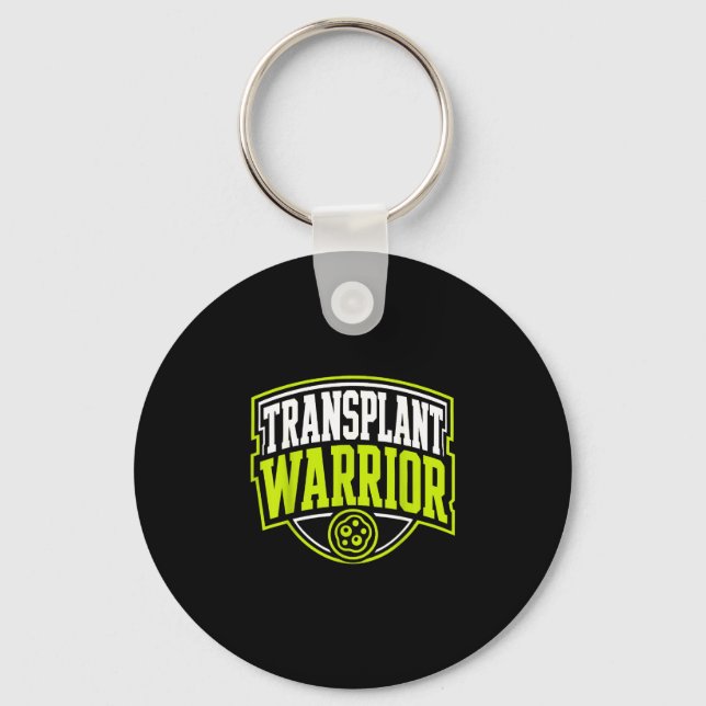 Stem cell transplant warrior  key ring (Front)