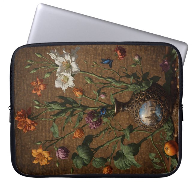 Stem Floral London Genie Vase Laptop Sleeve (Front)