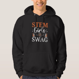 Stem Girls Swag Biology Major Steminist Science Hoodie