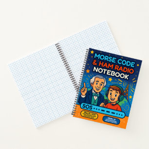 STEM-Inspired Morse Code & HAM Radio for Kids Notebook
