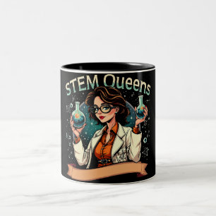 STEM Queens Two-Tone Coffee Mug