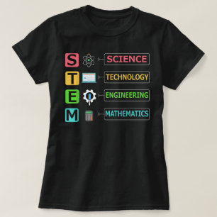 STEM Science Technology Engineering Math Teacher T-Shirt