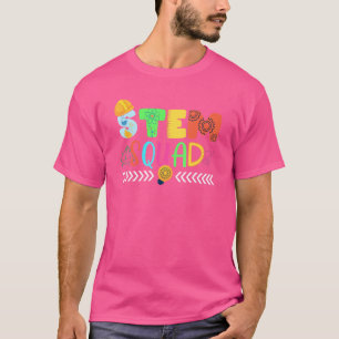 Stem Squad Science Technology Engineering Math Tea T-Shirt
