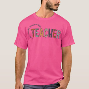 Stem Teacher Life Steminist Love Science Back To S T-Shirt
