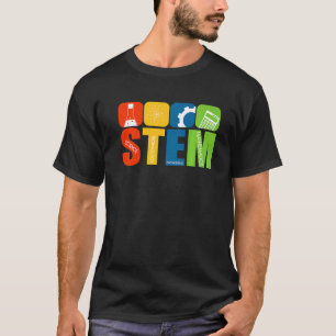 Stem Teacher Science Technology Engineering Math T-Shirt