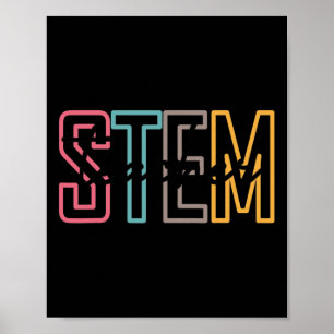 Stem Teacher Science Technology Teacher Back To Sc Poster