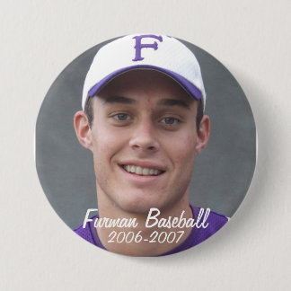 StembridgeW2007Mug, Furman Baseball, 2006-2007 7.5 Cm Round Badge