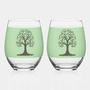  STEMLESS WINE GLASS