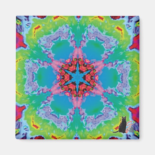 Stemma Kaleidoscope Magnet (Front)