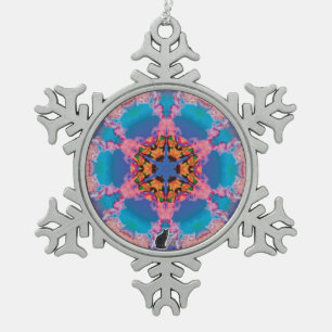 Stemma Kaleidoscope Snowflake Ornament