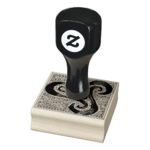Stempel celtic Triskele Rubber Stamp