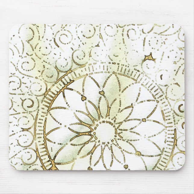 Stencil Design Mouse Pad (Front)