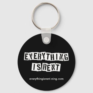 Stencil Letters Keychain