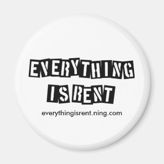 Stencil Letters Magnet