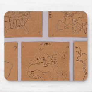 Stencils of the World Mouse Mat