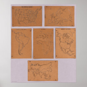 Stencils of the World Poster