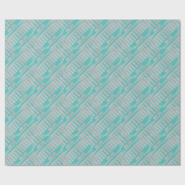 Steno Gift Wrap Paper (Flat)