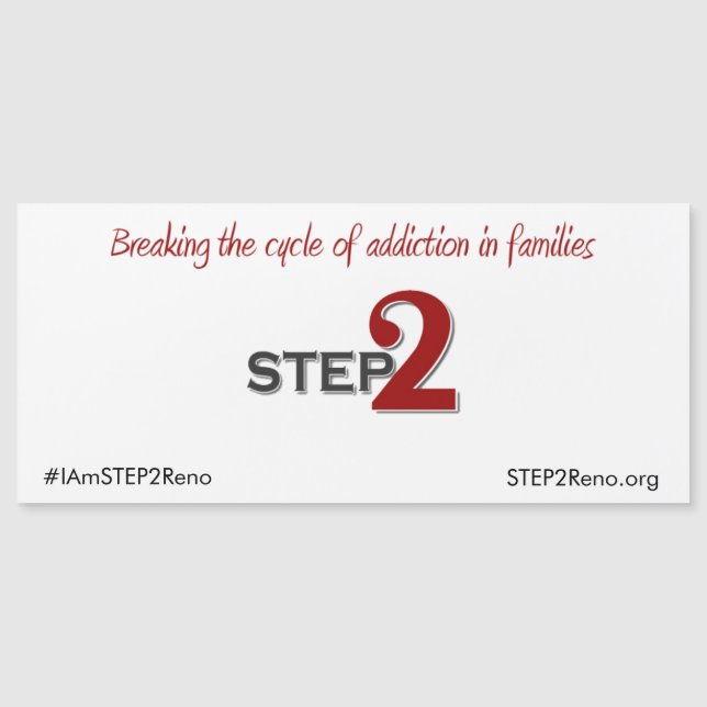 STEP2 Magnetic Bumper Sticker (Front)