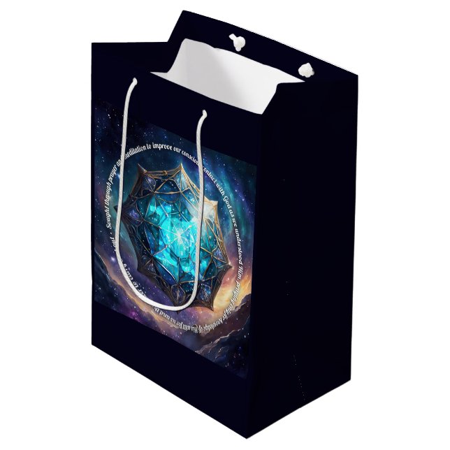 Step 11 Celestial AA Recovery Medium Gift Bag (Front Angled)