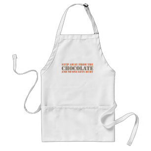 Step Away From the Chocolate Standard Apron