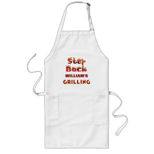 Step Back Customised Grilling Apron