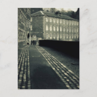 Step Back in Time - Streets of New Lanark Postcard