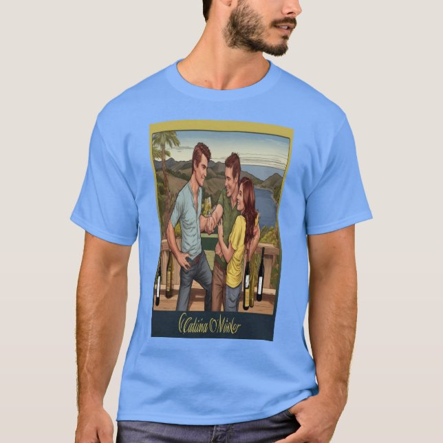 Step Catalina Wine Mixer T-Shirt (Front)