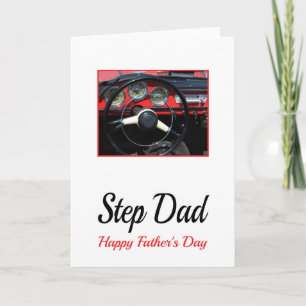 Step Dad Happy Father's Day Card
