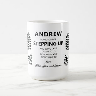 Step Dad Thank You  Coffee Mug