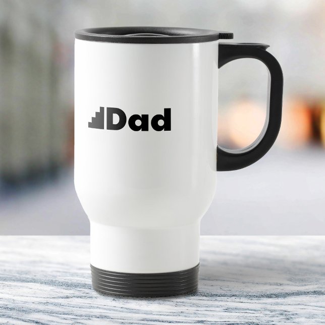 Step Dad Visual Joke - Blended Family Travel Mug (Creator Uploaded)
