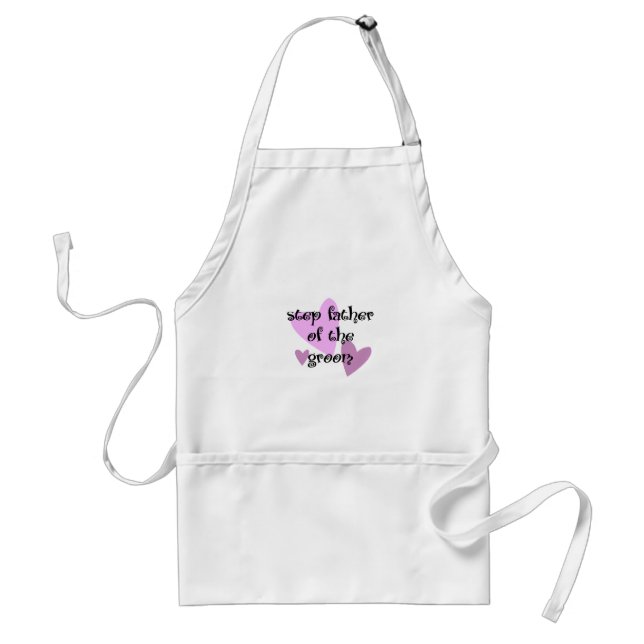 Step Father of the Groom Standard Apron (Front)