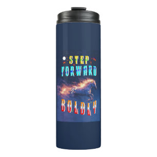Step Forward Boldly Thermal Tumbler