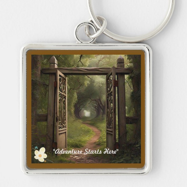 "Step Forward" Key Ring (Front)