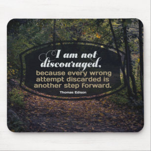 Step Forward Mouse Mat