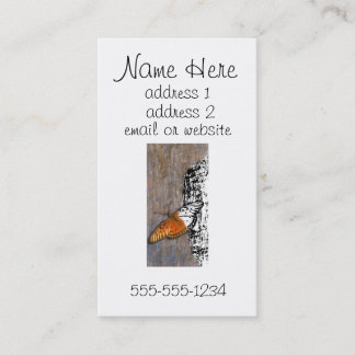 Step into reality business card